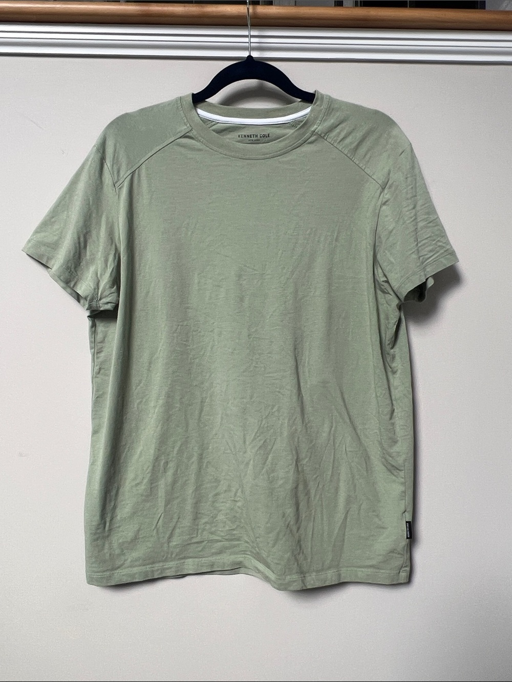 Kenneth Cole Light Sage Short Sleeve Crew Tee